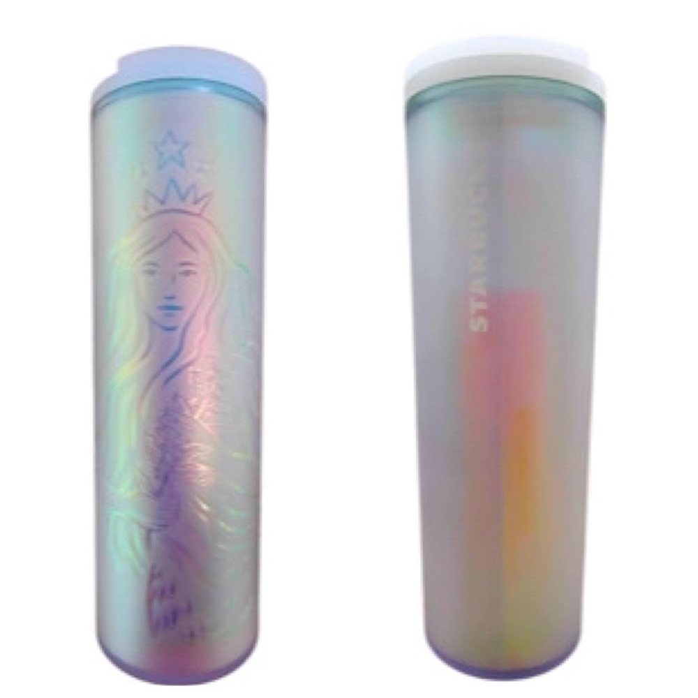 NWT Starbucks Limited Edition 50th Anniversary Iridescent Siren Tumbler 16 oz